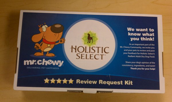 Free Sample Review Request Kit Holistic Select Sample Box 1