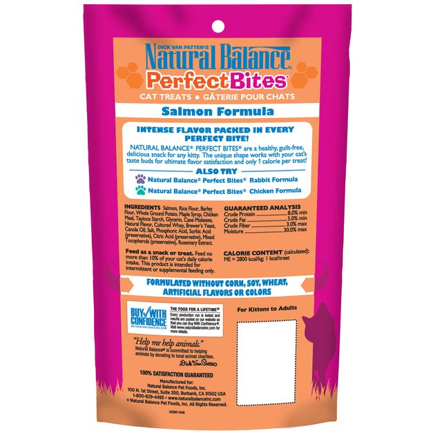 natural balance perfect bites cat treats