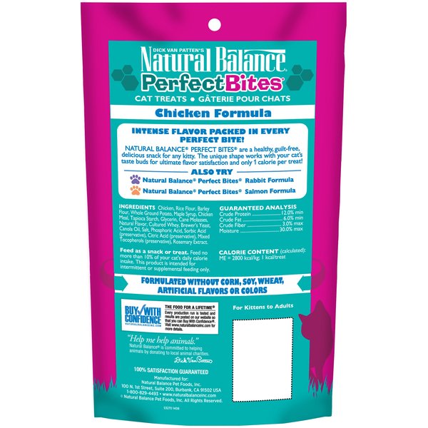 natural balance perfect bites cat treats