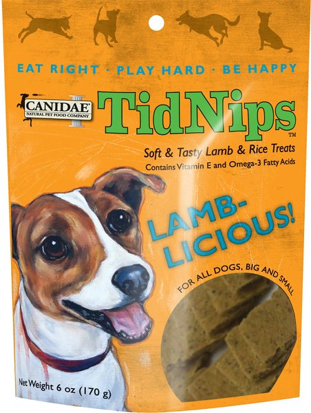 CANIDAE TidNips Lamb Licious Lamb Rice Soft Dog Treats