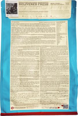 Show full view: ACANA Pacifica Regional Formula Grain-Free Dry Dog Food, 5-lb bag slide 3 of 10