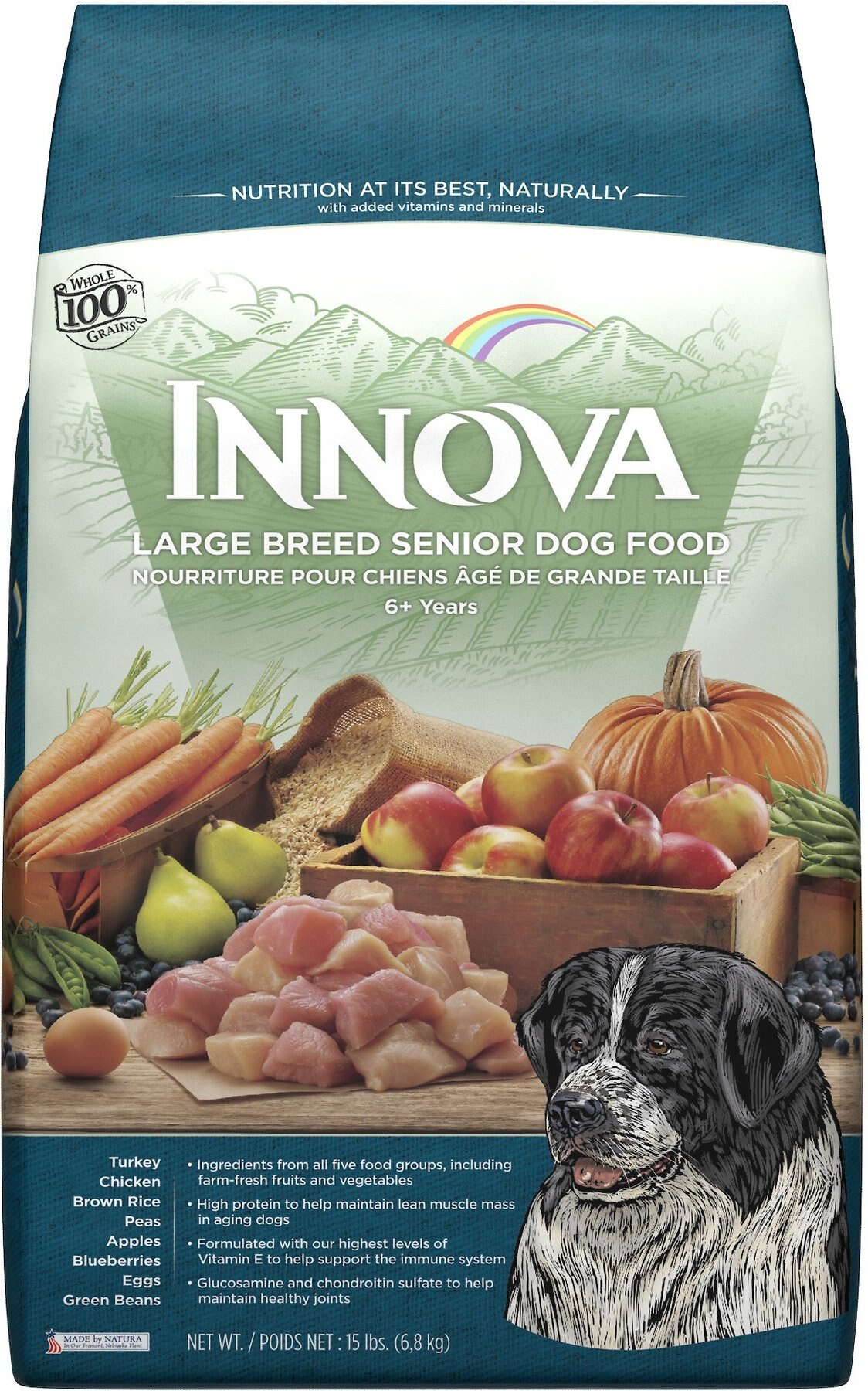 Innova senior shop dog food