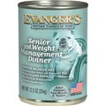 Evanger's Classic Recipes Senior & Weight Management Dinner Canned Dog Food, 12.6-oz, case of 12