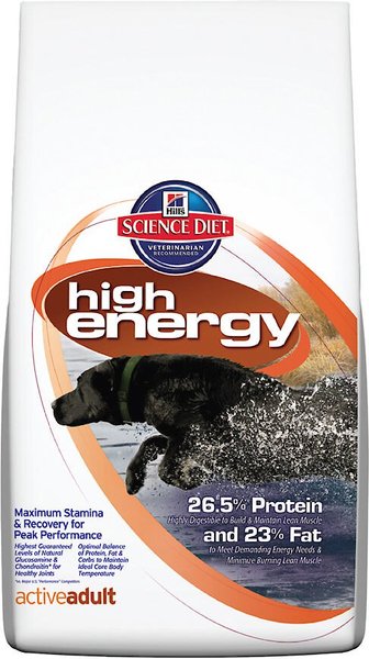 Science diet high shop protein dog food