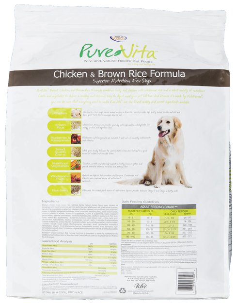 pure vita dog food chewy