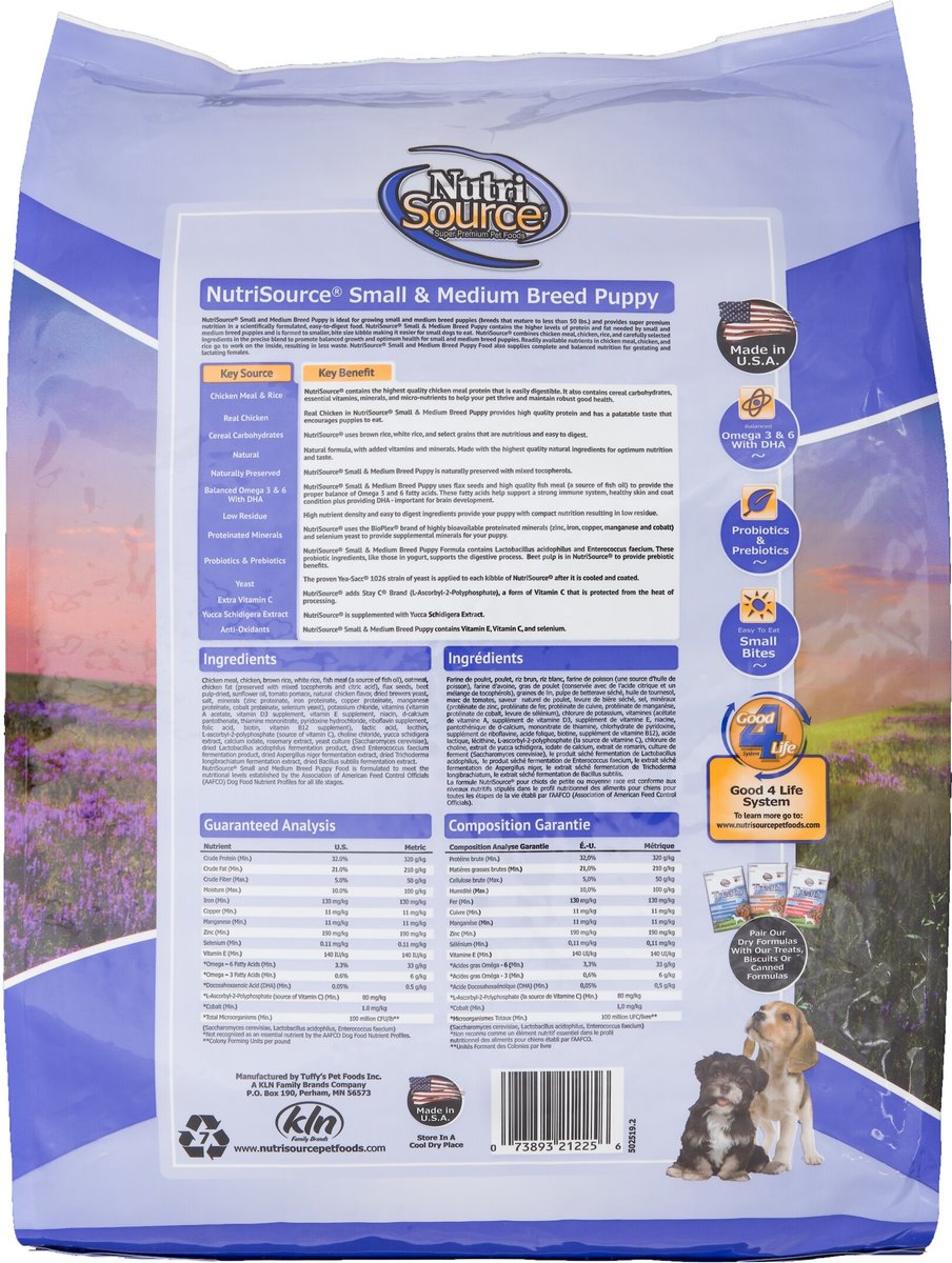 Nutrisource small outlet breed dog food