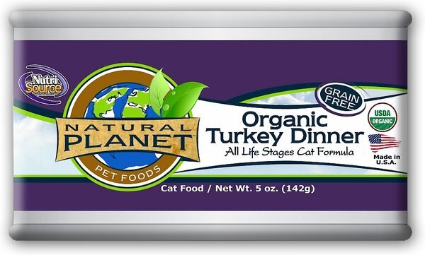 Natural Planet Turkey Dinner Canned Cat Food