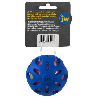 Show full view: JW Pet Crackle Heads Ball Dog Toy, Color Varies, Medium slide 2 of 10