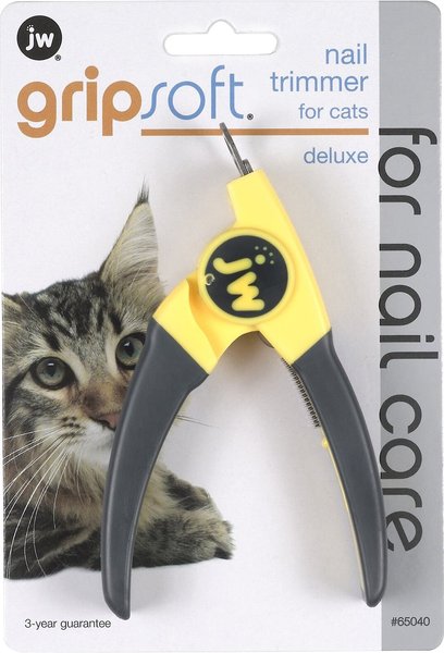 JW Pet Gripsoft Deluxe Cat Nail Trimmer slide 1 of 4