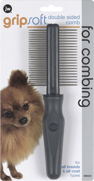 Discontinued - JW PET Gripsoft Double Sided Comb - Chewy.com