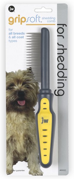JW Pet Gripsoft Shedding Comb slide 1 of 3