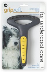 JW Pet Gripsoft Undercoat Rake, Regular Teeth