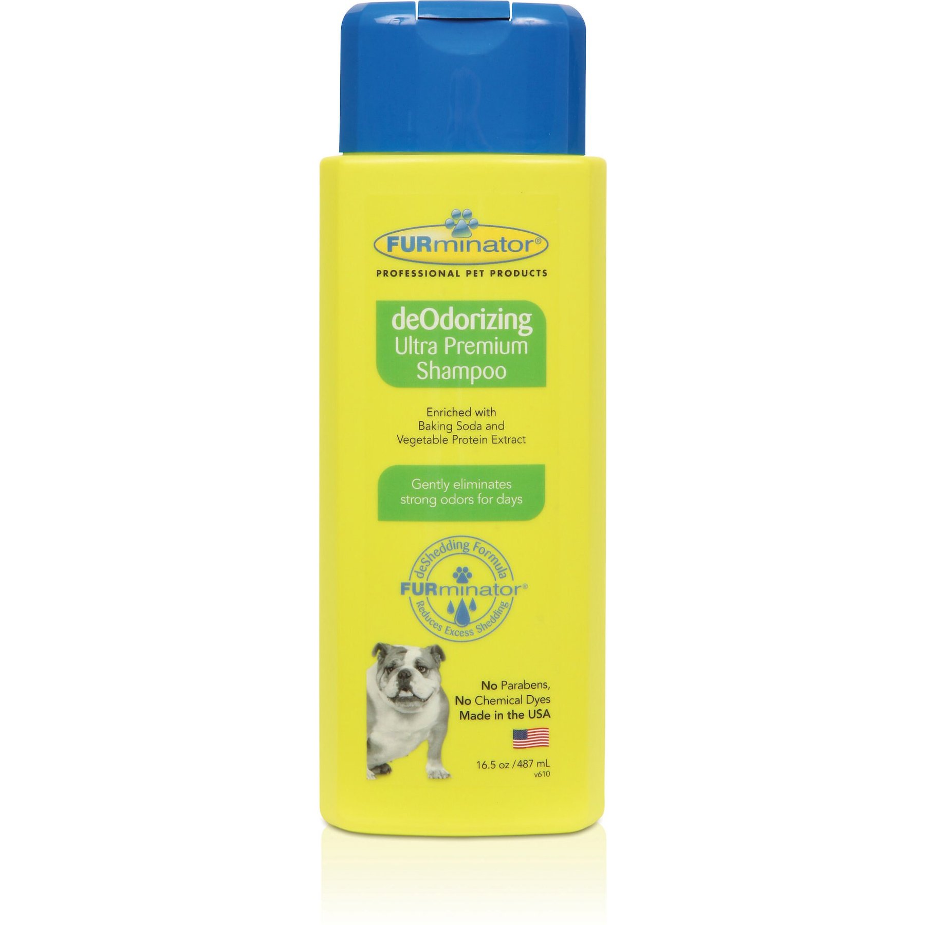 FURminator DeOdorizing Ultra Premium Shampoo for Dogs 16 oz Bottle – VIP  Pets