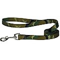 Guardian Gear Nylon Dog Lead, Green Camo, 6' x 1" lead