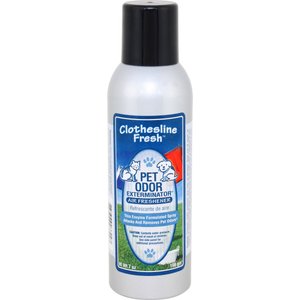Pet Odor Exterminator Clothesline Fresh Air Freshener, 7-oz bottle 
