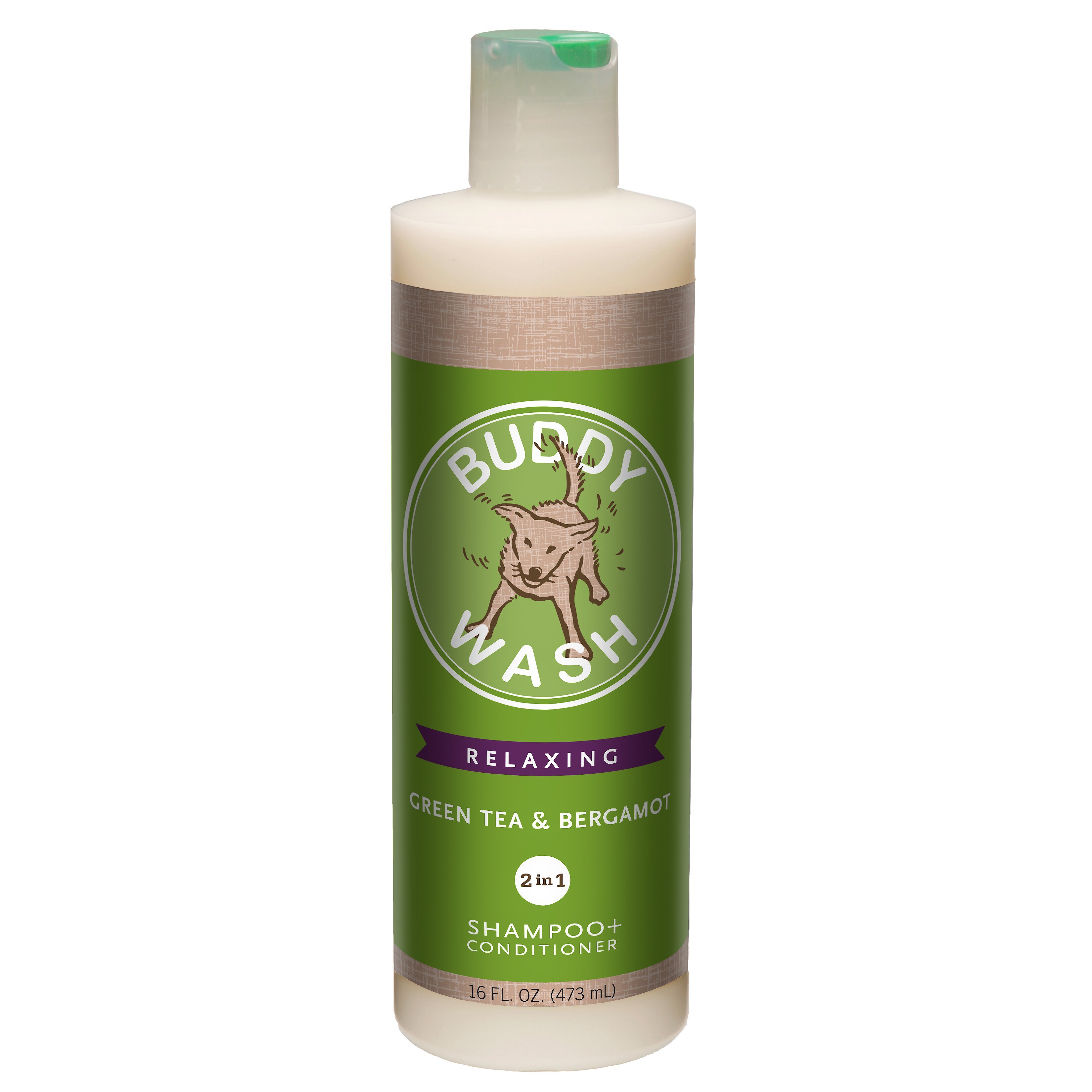 BUDDY WASH Relaxing Green Tea & Bergamot Dog Shampoo & Conditioner ...