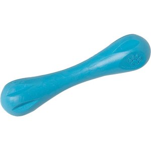 West Paw Zogoflex Hurley Tough Dog Chew Toy, Aqua Blue, Large