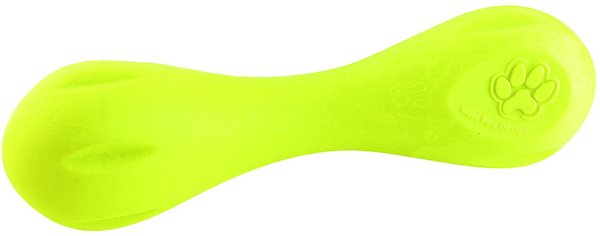West Paw Zogoflex Hurley Tough Dog Chew Toy, Granny Smith, Large slide 1 of 9
