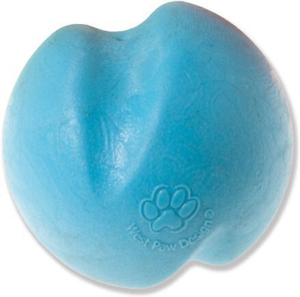 West Paw Zogoflex Jive Dog Toy, Aqua Blue, Mini slide 1 of 3