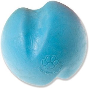 West Paw Zogoflex Jive Dog Toy, Aqua Blue, Mini