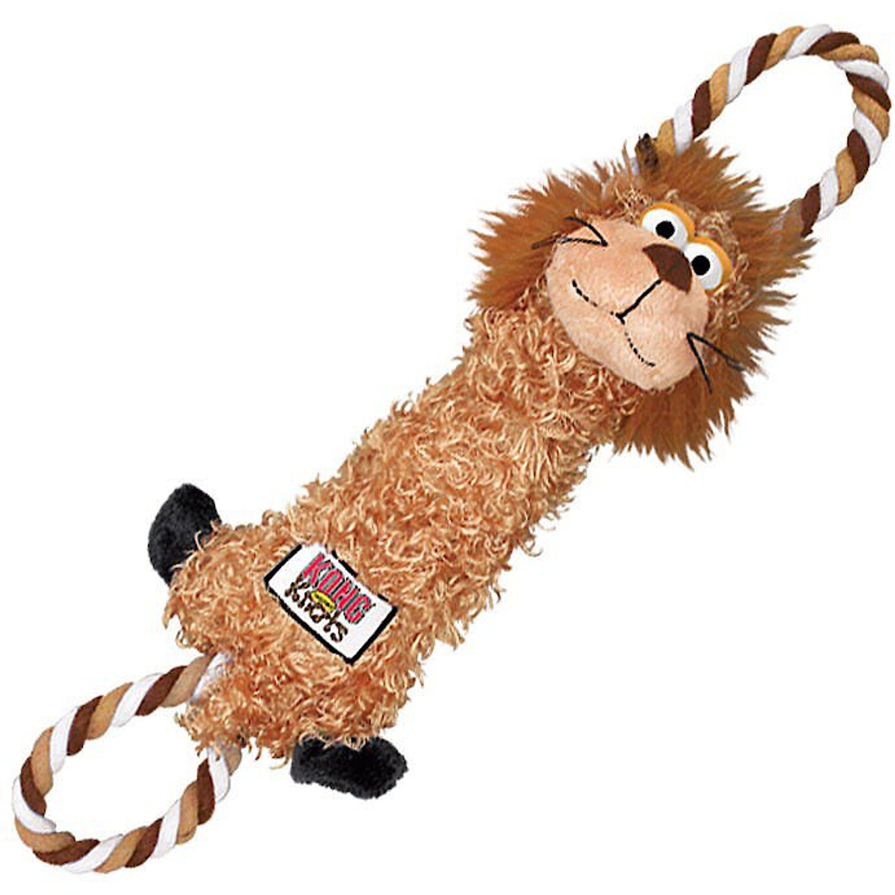 KONG Tuggerknots Lion Dog Toy Medium Large