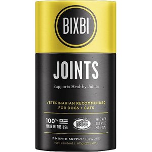 BIXBI Organic Pet Superfood Joints Daily Dog & Cat Supplement, 2.12-oz jar