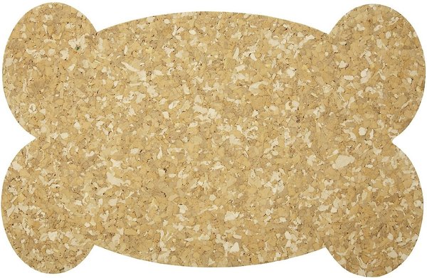 ORE Pet Recycled Rubber Natural Big Bone Placemat slide 1 of 2