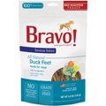 Bravo! Bonus Bites Duck Feet Dry-Roasted Freeze-Dried Dog Treats, 5-oz bag