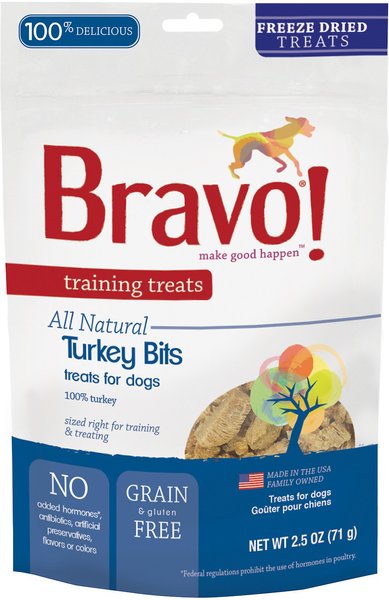 Bravo! Grain Free Trail Mix Freeze-Dried Training Size Dog Treats Bravo! Grain Free Trail Mix Freeze-Dried Training Size Dog Treats