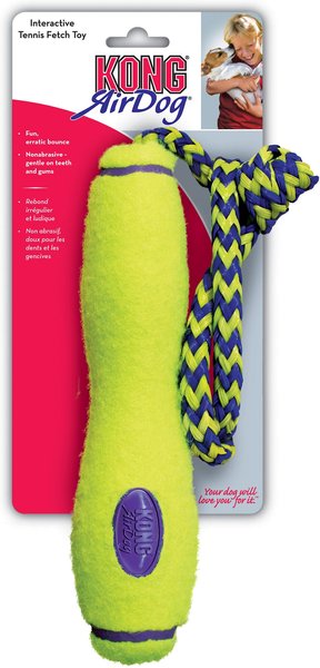 kong airdog fetch stick with rope