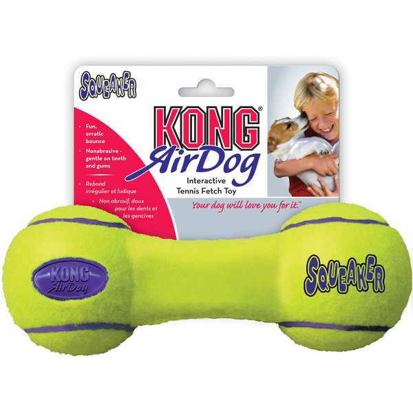 KONG AIR FETCH STICK with Rope DOG TOY It Floats too NWT Let's Play 