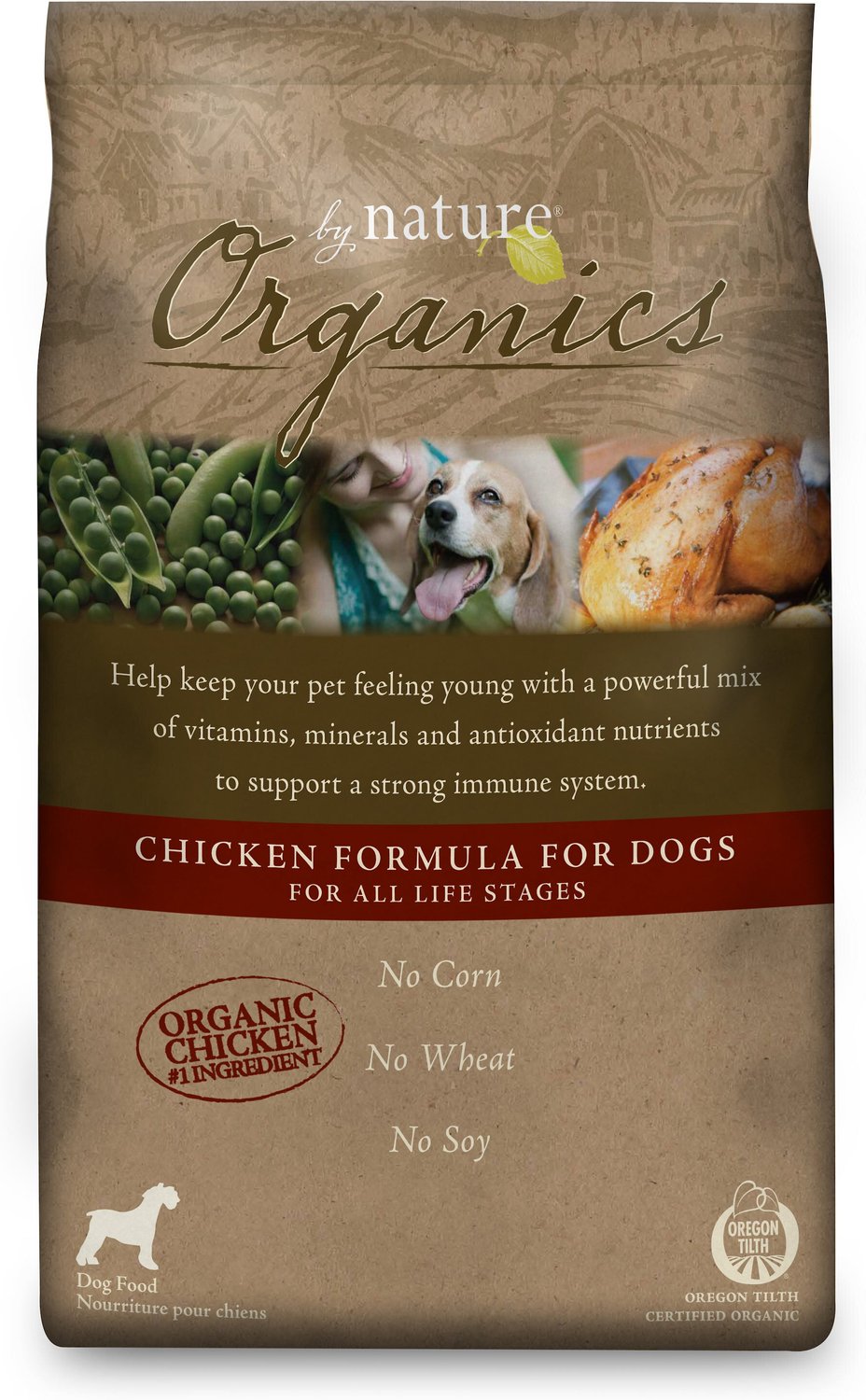 by nature organics dog food