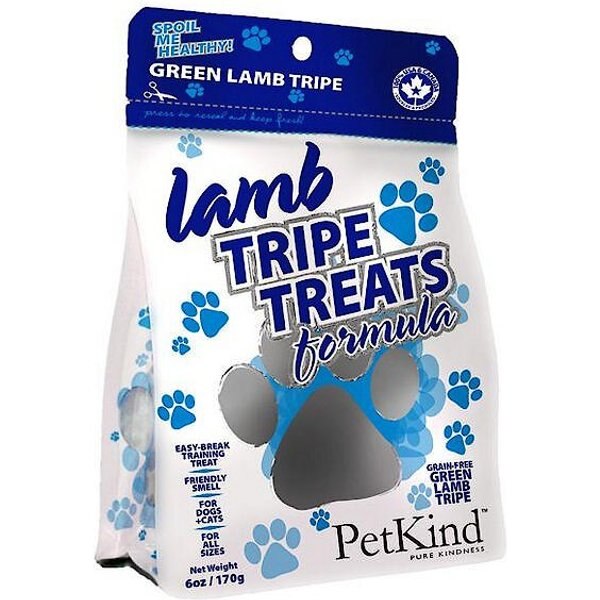 PetKind Green Lamb Tripe Formula Grain-Free Dog & Cat Treats