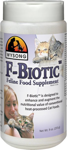 WYSONG F Biotic Cat Food Supplement 9 oz bottle Chewy