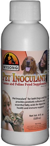 Wysong Pet Inoculant Dog & Cat Food Supplement, 4-oz bottle slide 1 of 5