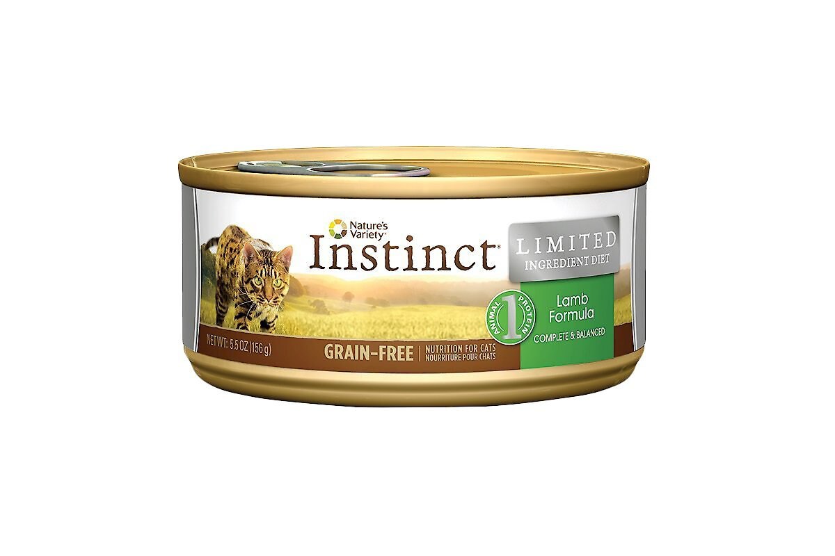 INSTINCT by Nature s Variety Limited Ingredient Diet Grain Free Lamb Formula Canned Cat Food reviews Chewy