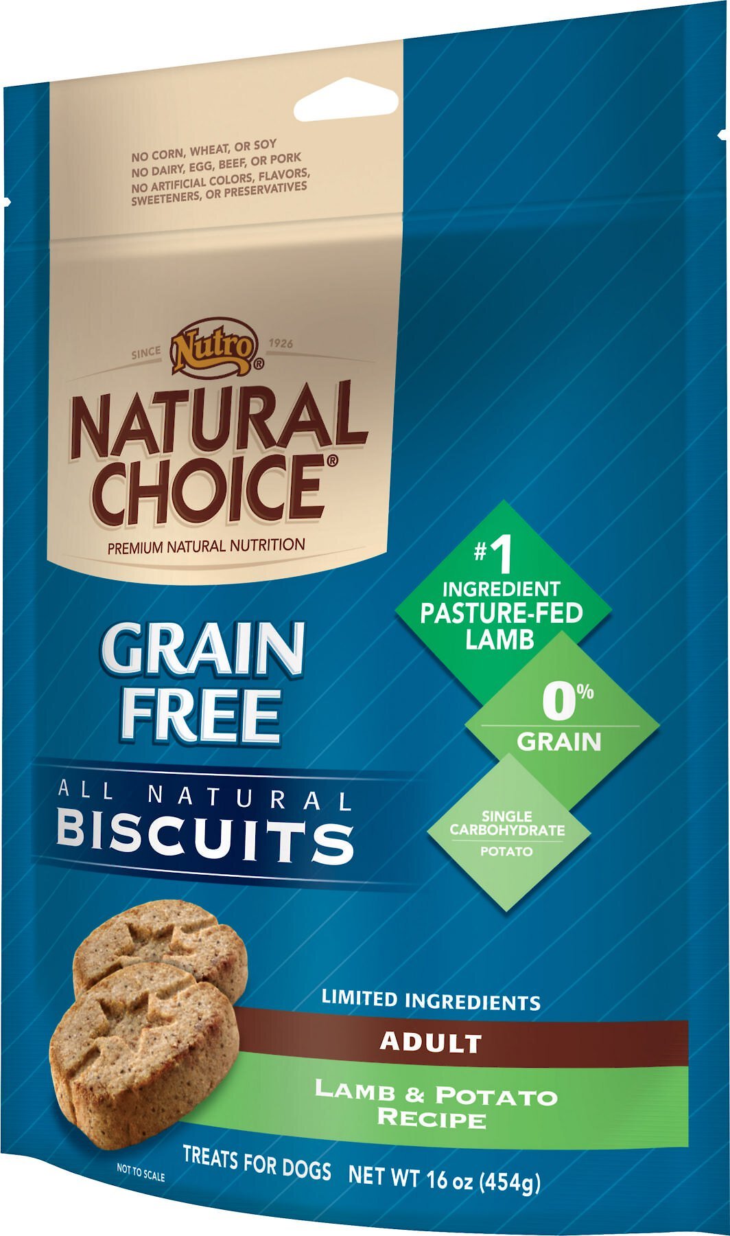 are nutro dog treats grain free