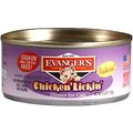 Evanger's Classic Recipes Chicken Lickin' Dinner Grain-Free Canned Cat Food, 5.5-oz, case of 24