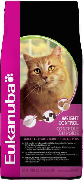 Eukanuba Adult Weight Control Formula Dry Cat Food