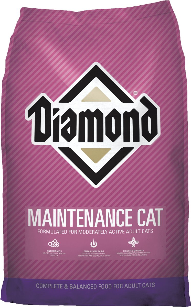 Diamond dry shop cat food