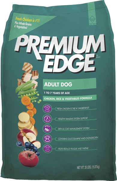 Premium Edge Adult Chicken Rice Vegetables Formula Dry Dog Food