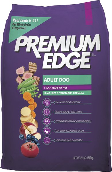 Premium Edge Adult Lamb Rice Vegetables Formula Dry Dog Food