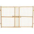 MidWest Wood/Wire Mesh Pet Gate, 24-inch