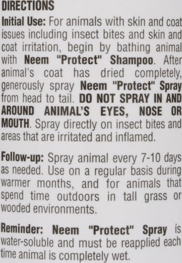 Ark Naturals Neem "Protect" Dog & Cat Spray, 8-oz bottle