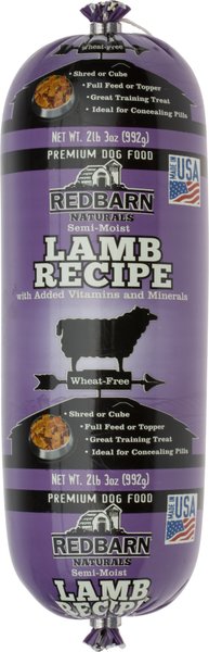 Redbarn Naturals Lamb Recipe Dog Food Roll, 2-lb 3-oz roll slide 1 of 5