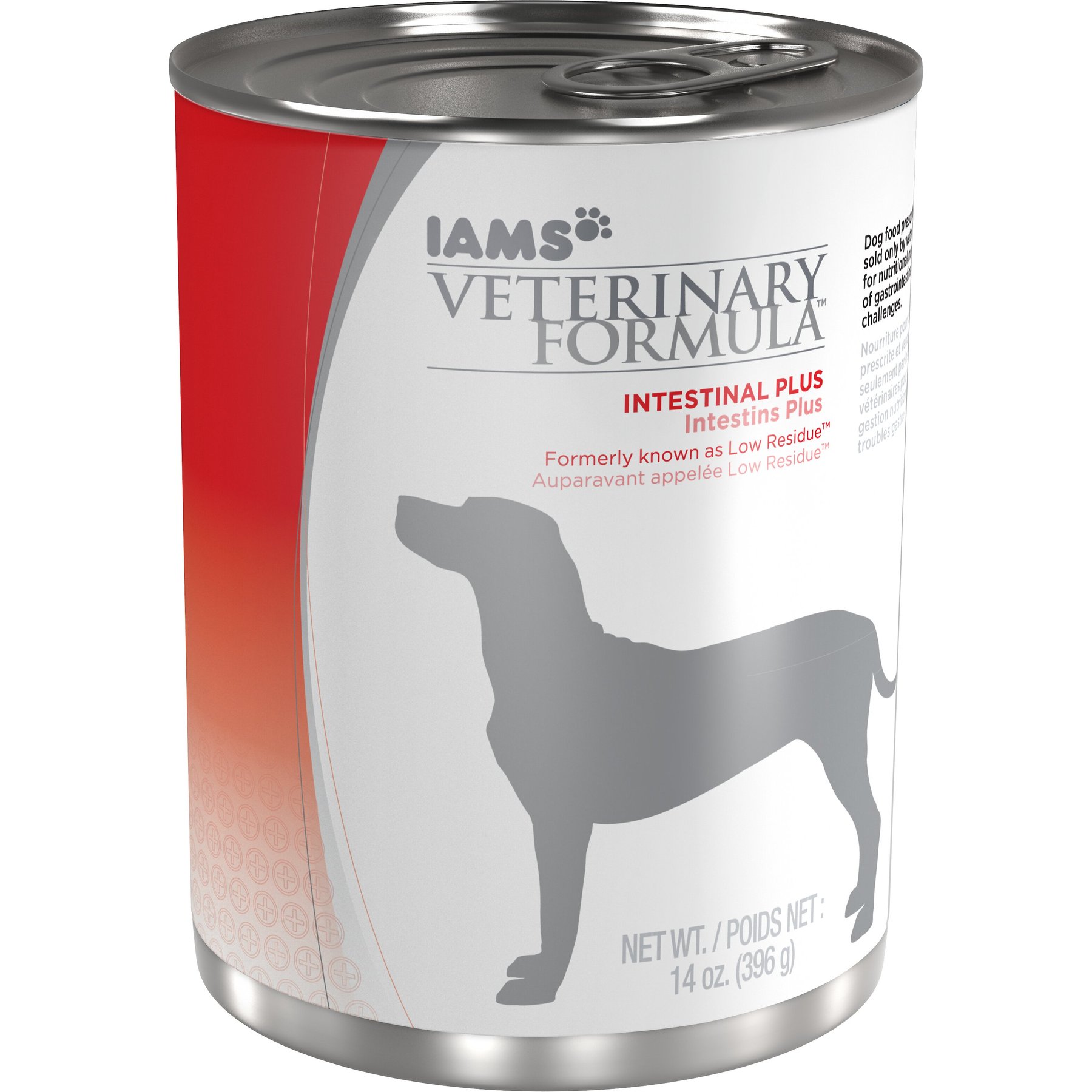 Low residue dog sales food