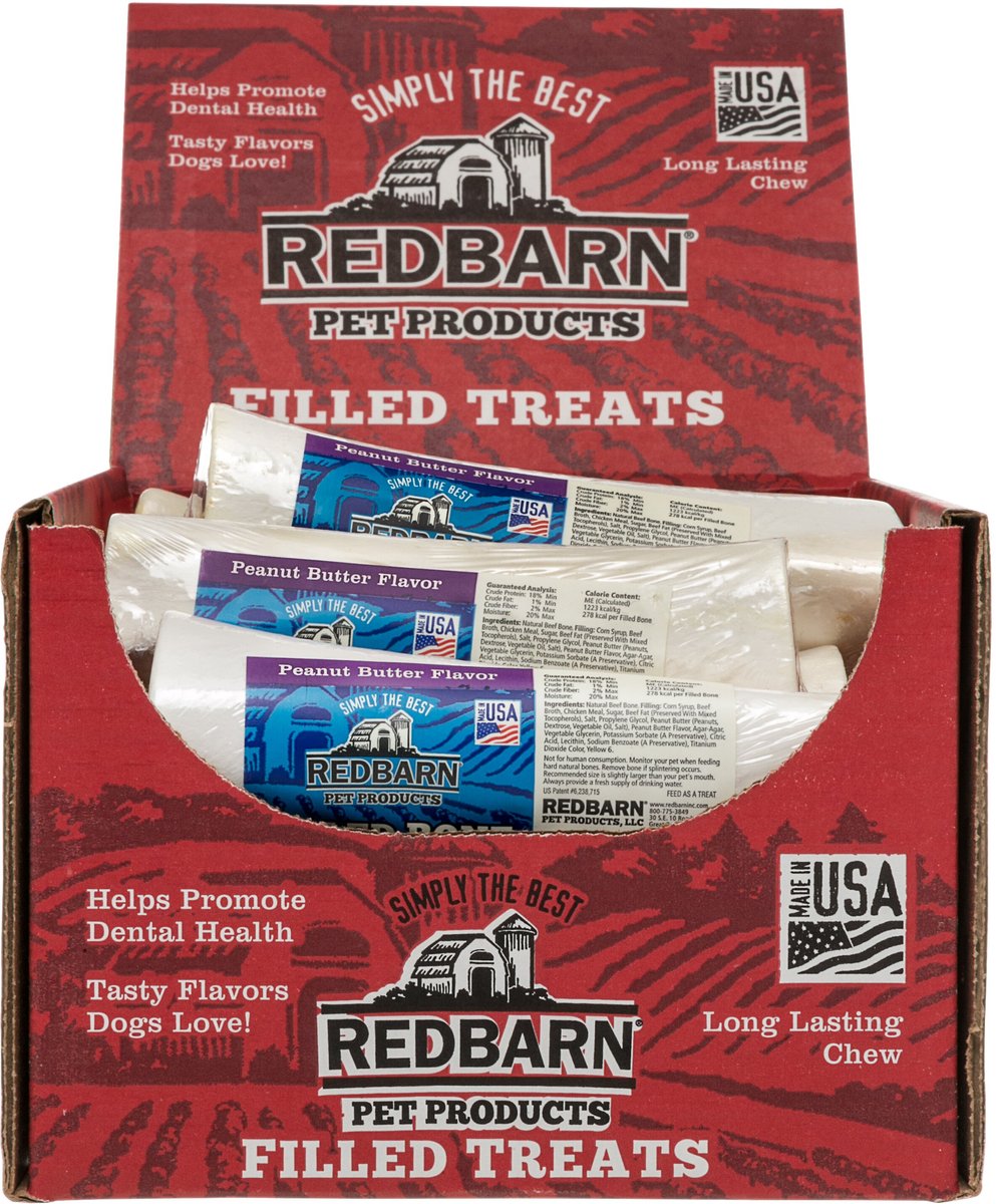 Redbarn filled bone peanut hot sale butter