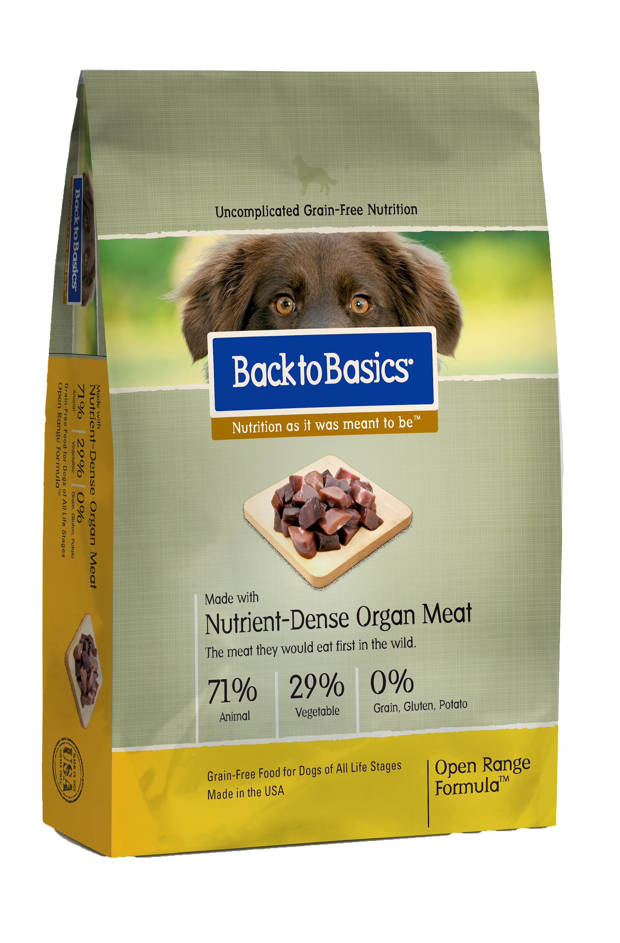 BACK TO BASICS Open Range Formula Dry Dog Food reviews Chewy