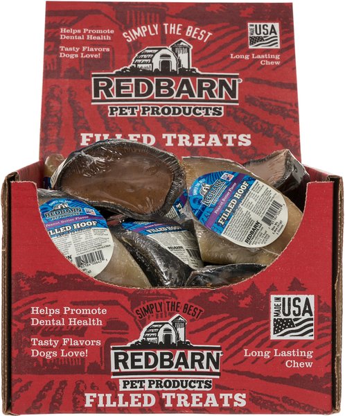 Redbarn Peanut Butter Filled Cow Hooves Dog Treats, 25 count slide 1 of 5