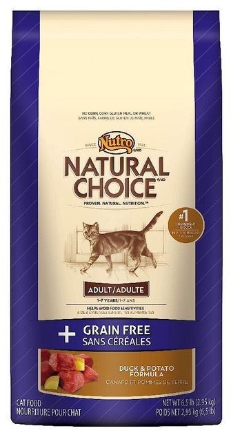 nutro duck and potato dry cat food